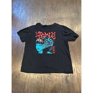 Hot Topic Junji Ito I am Tomie Horror Anime Manga Black Short Sleeve